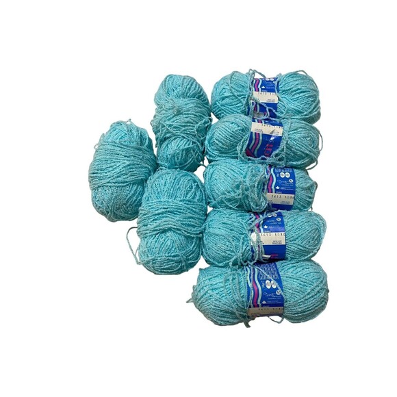 Bouquet Palm Beach Terry Cotton Look Yarn Lot Vintage - Picture 5 of 5
